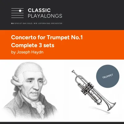 Trompetenkonzert - komplett 3 Sätze für Trompete