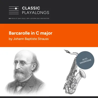 Barcarolle für Alt-Saxophon