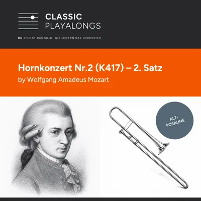 Konzert für Horn und Orchester Nr. 2 - 2. Satz Andante