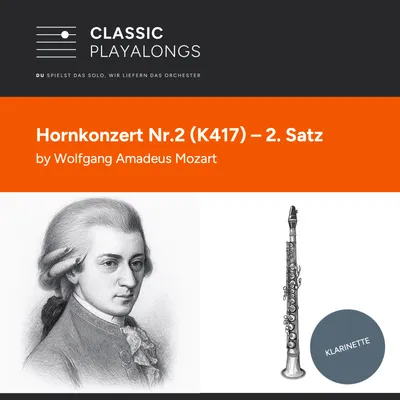Konzert für Horn und Orchester Nr. 2 - 2. Satz Andante