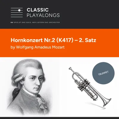 Konzert für Horn und Orchester Nr. 2 - 2. Satz Andante