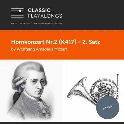 Konzert für Horn und Orchester Nr. 2 - 2. Satz Andante