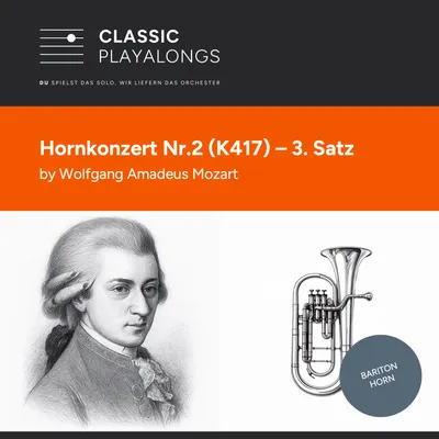 Konzert für Horn und Orchester Nr. 2 - 3. Satz Rondo