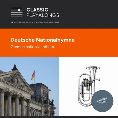 Deutschlandlied -Nationalhymne der Bundesrepublik Deutschland