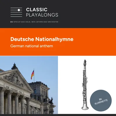 Deutschlandlied -Nationalhymne der Bundesrepublik Deutschland