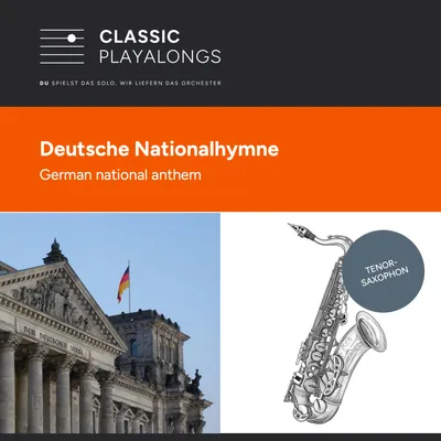 Deutschlandlied -Nationalhymne der Bundesrepublik Deutschland
