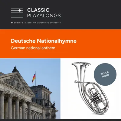 Deutschlandlied -Nationalhymne der Bundesrepublik Deutschland