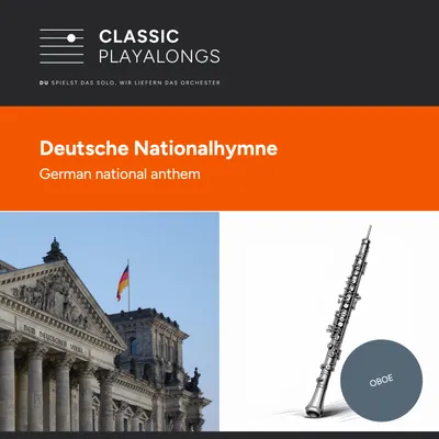 Deutschlandlied -Nationalhymne der Bundesrepublik Deutschland