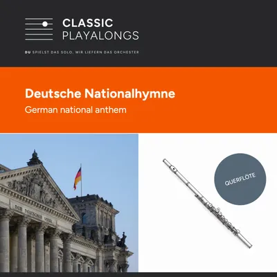 Deutschlandlied -Nationalhymne der Bundesrepublik Deutschland